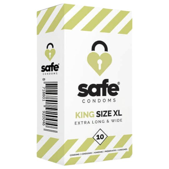 SAFE King Size XL - ekstra veliki kondomi (10 komada)