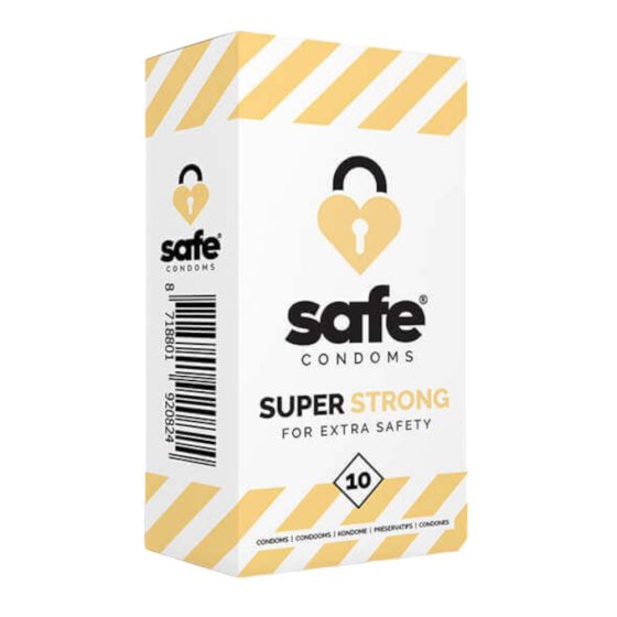 SAFE Super Strong - ekstra jaki kondomi (10 kom)
