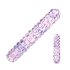 GLAS br. 94 - stakleni dildo s malim kuglicama (roza)