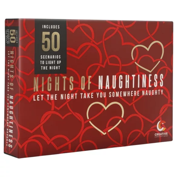 FIFTY NIGHTS OF NAUGHTINESS - društvena igra za seks - na engleskom jeziku
