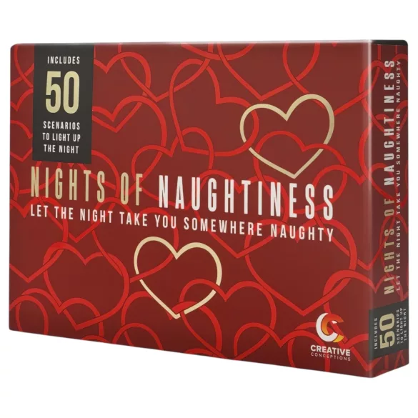 FIFTY NIGHTS OF NAUGHTINESS - društvena igra za seks - na engleskom jeziku