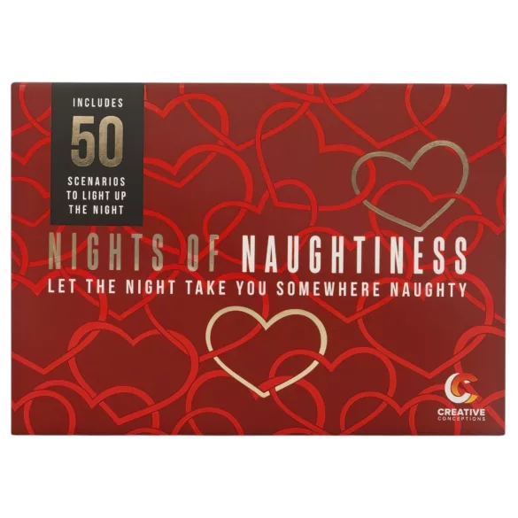 FIFTY NIGHTS OF NAUGHTINESS - društvena igra za seks - na engleskom jeziku