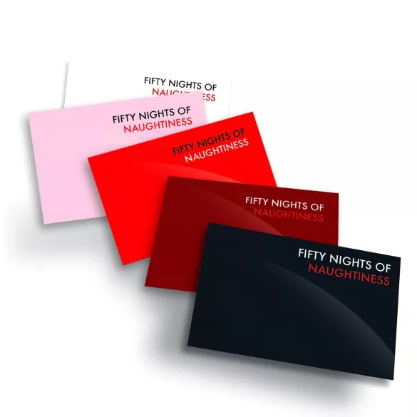 FIFTY NIGHTS OF NAUGHTINESS - društvena igra za seks - na engleskom jeziku