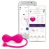 LOVELIFE BY OHMIBOD - KRUSH - Pametni duo kuglica s bežičnim punjenjem (roza)