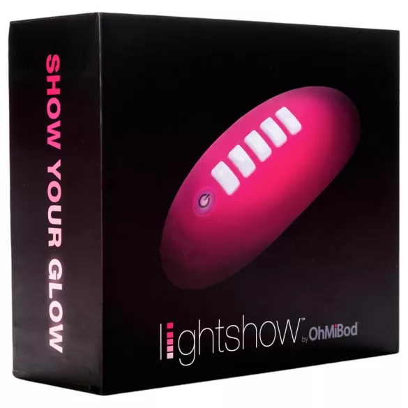 OHMIBOD Lightshow - pametni vibrator za klitoris sa svjetlosnim efektima (ružičasti)