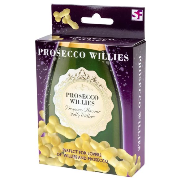 Prosecco Willies - prosecco okus, gumi bomboni u obliku penisa (120g)