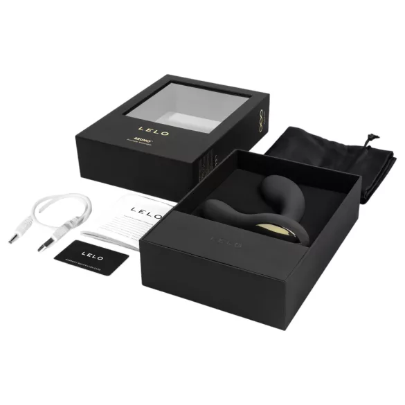 LELO Bruno - vibrator za prostatu s 2 motora - crni