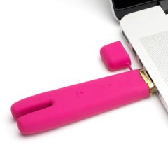 Crave Duet Flex - punjivi vibrator za klitoris (ružičasti)