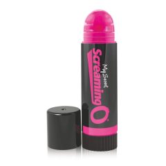 Screaming Lip Balm - vibrator za ruž (crno-roza)