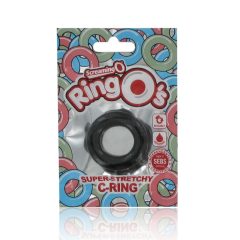 Screaming O - silikonski prsten za penis (crni)