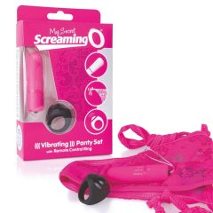   MySecret Screaming Pant - radio vibrirajuće gaćice - ružičaste (SL)