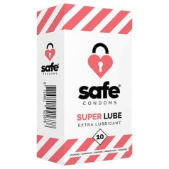 SAFE Super Lube - ekstra podmazani kondomi (10 kom)