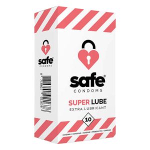 SAFE Super Lube - ekstra sklizak kondom (10 kom)