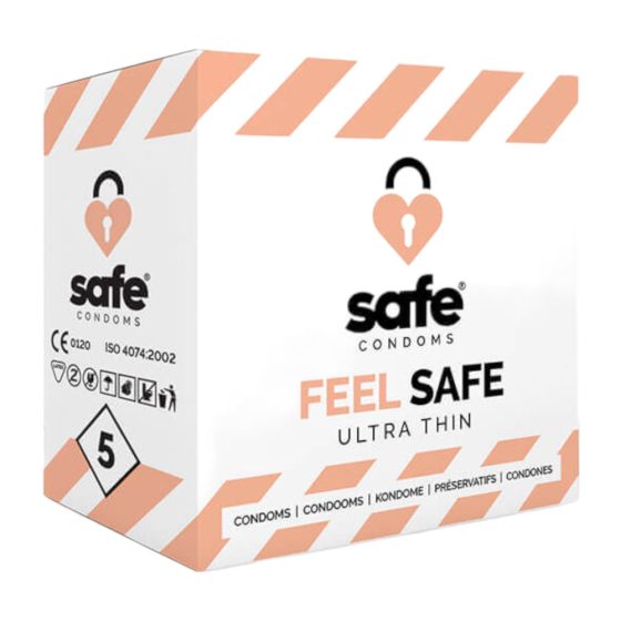 SAFE Feel Safe - tanki kondomi (5 kom)