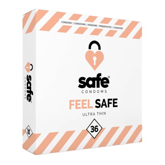 SAFE Feel Safe - tanki kondomi (36 kom)