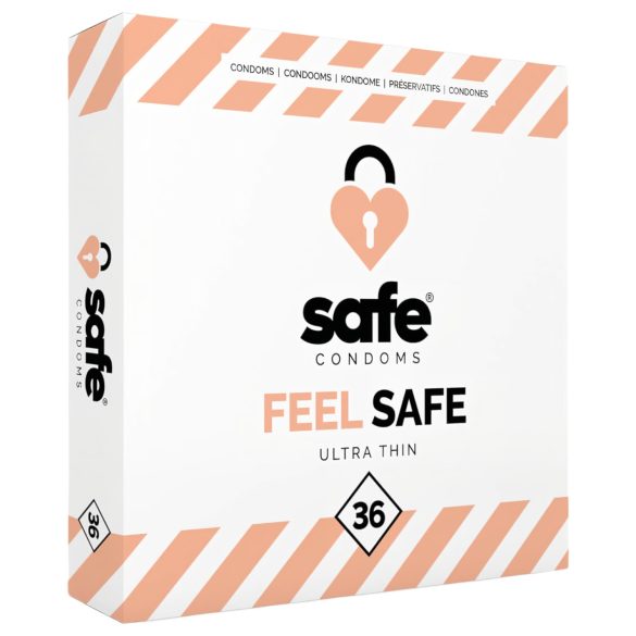 SAFE Feel Safe - tanki kondomi (36 kom)