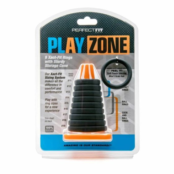 Play Zone - set za penis, skrotum i istezanje (9 dijelova)