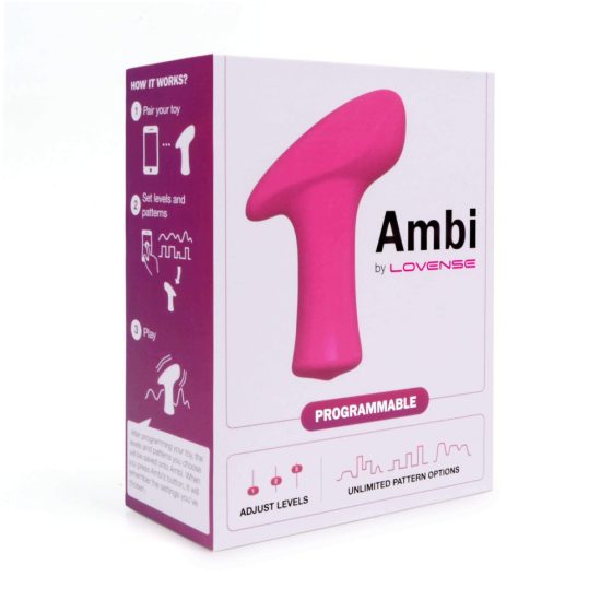 LOVENSE Ambi - Pametni, punjivi vibrator za klitoris s dva motora (ružičasti)