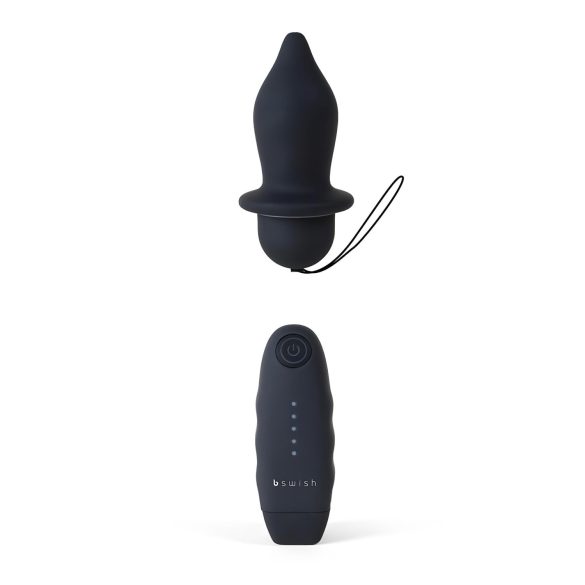 B SWISH Bfilled Classic - crni bežični analni vibrator