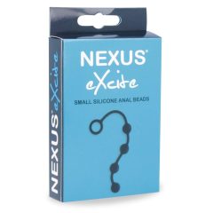 Nexus Excite - male analne perle (4 kuglice) - crne