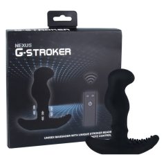   Nexus G-stroker - vibrator za prostatu na daljinsko upravljanje (crni)