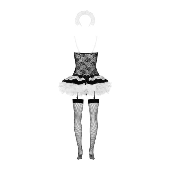Obsessive Housmaid - set kostima francuske sluškinje (5 komada) - L/XL