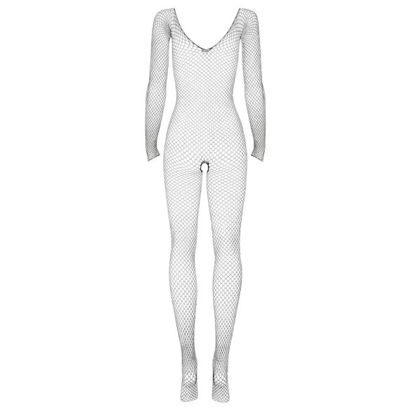 Obsessive - necc kombinezon s otvorima, dugi rukavi - crni (S-L)