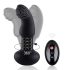 Nomi Tang - rotirajući, perlasti analni vibrator (crni)