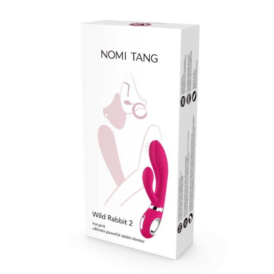 Nomi Tang Wild Rabbit 2 - vibrator za G-točku klitorisa na baterije (ružičasti)