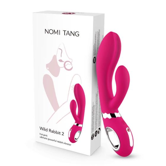 Nomi Tang Wild Rabbit 2 - vibrator za G-točku klitorisa na baterije (ružičasti)