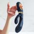 Nomi Tang - Punjivi G-točka vibrator s klitoralnim stimulatorom (crni)