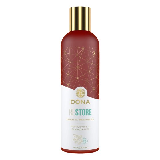 Dona Restore - vegansko ulje za masažu - pepermint-eukaliptus (120 ml)