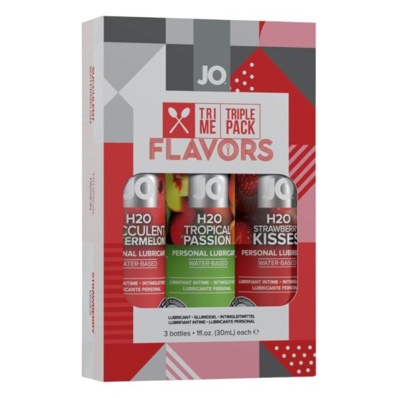 JO System Flavors - set maziva s okusom (3 kom)