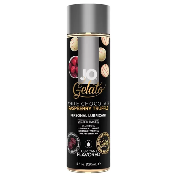 System JO - jestivi lubrikant - bijela čokolada malina truffle - 120ml