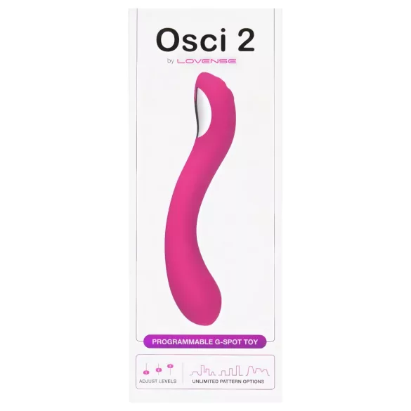 LOVENSE Osci 2 - G-točka vibrator - pametni - rozi