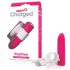 Screaming O Positive - punjivi super jaki ručni vibrator (ružičasti)