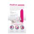 Screaming O Positive - punjivi super jaki ručni vibrator (ružičasti)