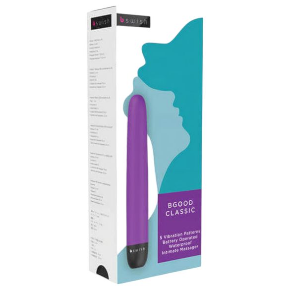 B SWISH Bgood Classic - ljubičasti štapni vibrator