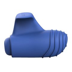 B SWISH Basics - silikonski vibrator za prste (plavi)