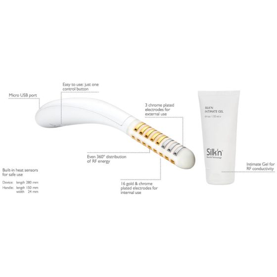 Silk'n Tightra - uređaj za zatezanje i obnavljanje vagine na baterije (bijeli)