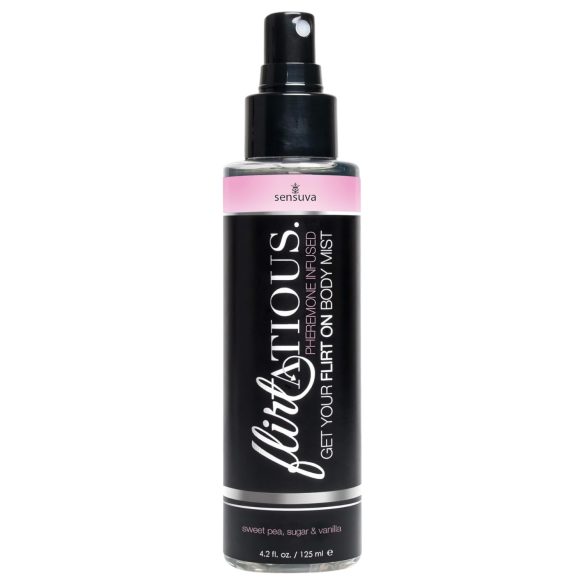 Sensuva Flirtatious - feromonski sprej za tijelo - vanilija-grahorica (125ml)