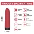 Magic Motion Awaken - mini vibrator s aplikacijom - punjivi - crveni