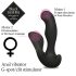 FEELZTOYS Crni Jamba - bežični grijaći analni vibrator (crni)