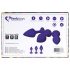 FEELZTOYS Bibi - set analnih čepova - ljubičasta (3 dijela)