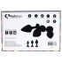 FEELZTOYS Bibi - Set analnih čepova - crni (3 komada)