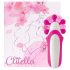 FEELZTOYS Clitella - rotirajući oralni vibrator s baterijom (ružičasti)