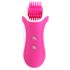 FEELZTOYS Clitella - rotirajući oralni vibrator s baterijom (ružičasti)