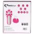 FEELZTOYS Clitella - rotirajući oralni vibrator s baterijom (ružičasti)