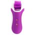 FEELZTOYS Clitella - rotirajući oralni vibrator na baterije (ljubičasti)