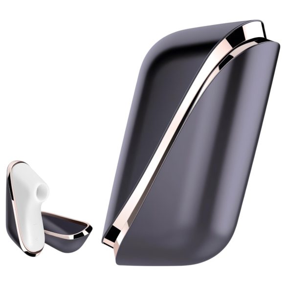 Satisfyer Traveler - prijenosni masažer za klitoris (crno-bijeli)